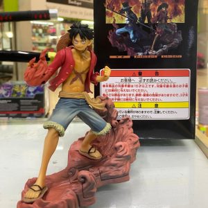 Figura Luffy Edición con base de humo