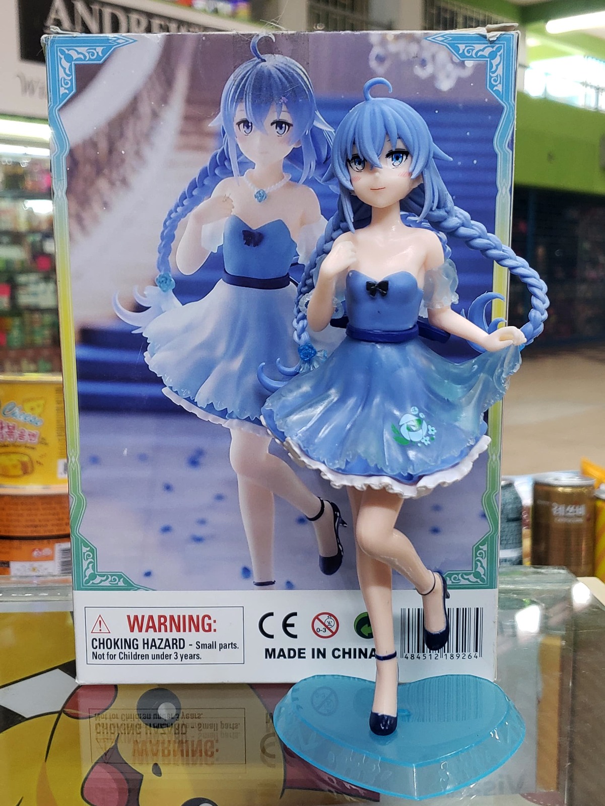 Figura Roxy Edición con Vestido Azul