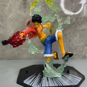 Figura Luffy Puño con Fuego