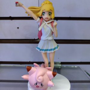 Figura Pokémon Lillie con Clefairy