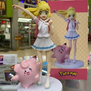Figura Pokémon Lillie con Clefairy