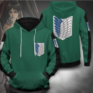 Sudadero de Poliéster Shingeki no Kyojin Legión de Reconocimiento