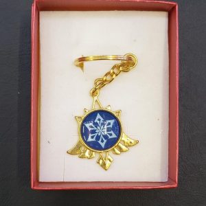 Llavero de Genshin impact Elemento Cryo