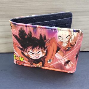 Billetera con diseño de Dragon Ball Z