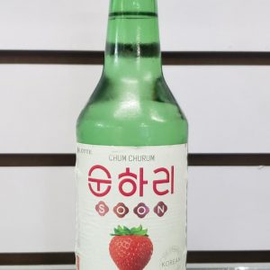 Soju Lotte Licor Coreano Sabor Fresa Q29 C/U