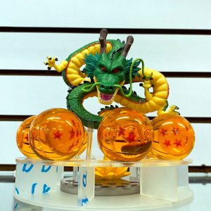 Combo Shen Long 18cm + Base + 7 Esferas del Dragon 3.5cm