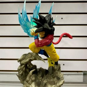 Figura PREMIUM Goku Fase 4 con Kamehameha con iluminacion 42CM