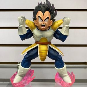 Figura PREMIUM Vegeta 22cm Edición en combate con 2 cabezas intercambiables