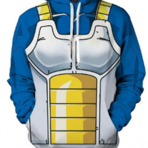 Sudadero de Poliéster Dragon Ball Uniforme Vegeta