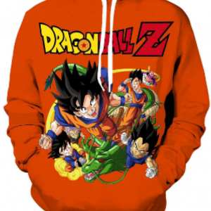 Sudadero de Poliéster Dragon Ball Color Rojo