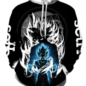 Sudadero de Poliéster Dragon Ball Gokú Color Negro