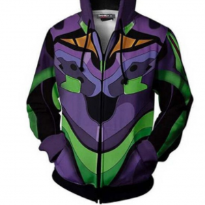 Sudadero de Poliéster Evangelion EVA 01