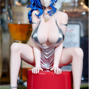 Figura PREMIUM Azur Lane St. Louis Edición sentada con Vestido Plata 21CM