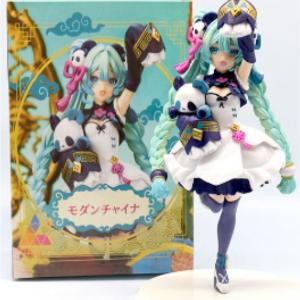 Figura Hatsune Miku Edición con Panda 20cm