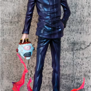 Figura Satoru Gojo Edición de Pie con Cabeza de Jogo y 2 Rostros Intercambiables 33cm