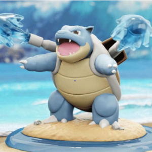 Figura PREMIUM Blastoise 10cm Edición en Batalla