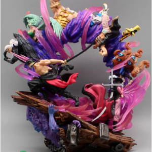 Figura de Zoro Edición en Combate con Enemigos 26cm