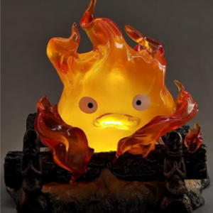 Lampara Calcifer con Iluminación 12cm