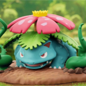 Figura PREMIUM Venusaur 10cm Edición en Batalla