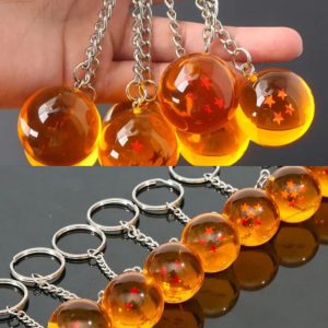 Llaveros individuales Esferas del Dragon 1-7 Estrellas