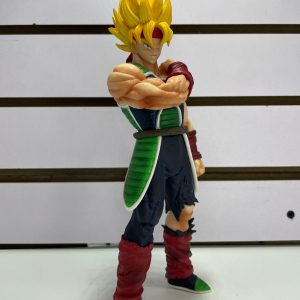 Figura Bardock Edición  con Traje de Combate  24cm 2 Cabezas Intercambiables