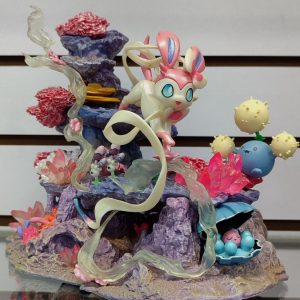 Figura PREMIUM Diorama  Sylveon con pokémon 20cn
