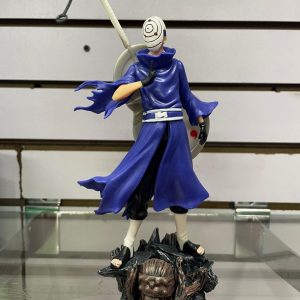 Figura Obito Uchiha  Edición de Pie 2 Cabezas  Intercambiables 22CM