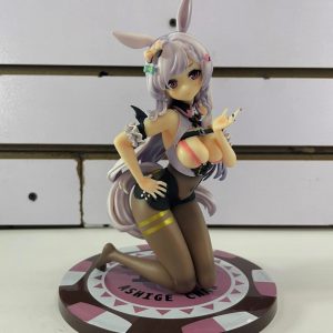 Figura Ashige Chan Lucky Dealer con Accesorios de Casino 18cm