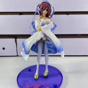 Figura Nakano Miku Edición con Vestido Blanco 23cm