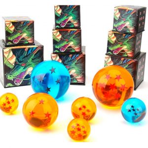 Esfera de dragon ball 4 estrellas  4.2CM-7.60CM solo color naranja