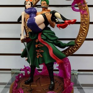 Figura PREMIUM Zoro + Nico Robin 41cm Edición en Brazos