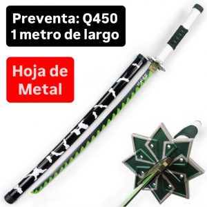 Katana de Metal Sanemi 1 metro de largo