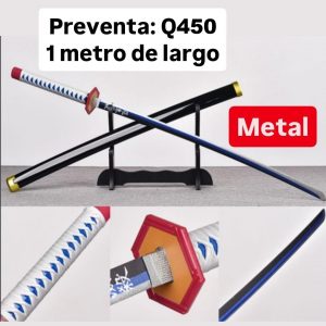 Katana de Metal Tomioka 1 meto de largo