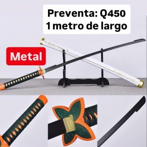 Katana de Metal Shinobu 1 metro de largo