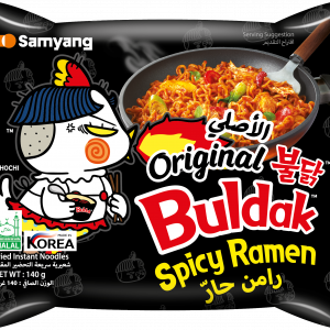 Ramen Buldak original nivel 5 de picante