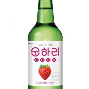 Lotte Licor coreano Soju de Fresa