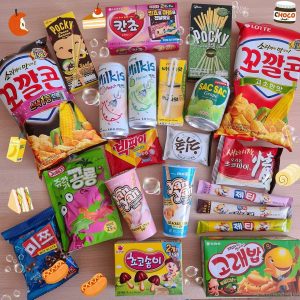 SNACK Y BEBIDAS COREANAS
