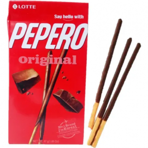 Pepero Original palitos de pan con cubierta de chocolate