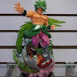 Figura PREMIUM  Broly Saliendo de  Nave Saiyajin 29CM