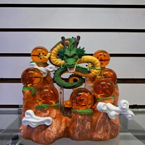 Figura Shen Long +  7 Esferas 4.3cm +  Base de Montañas  20CM